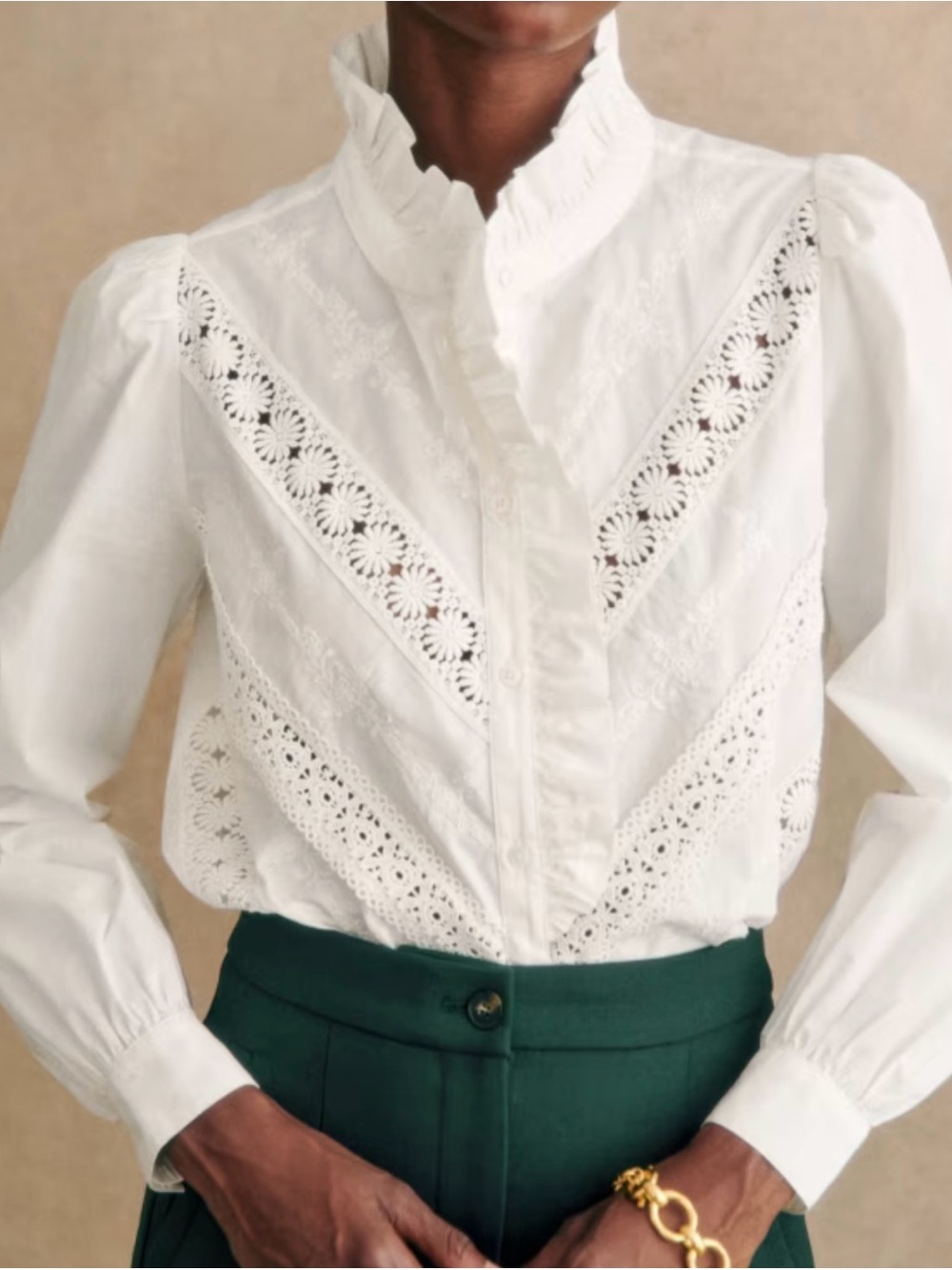 Sezane Lou Shirt - Picture 3 of 5